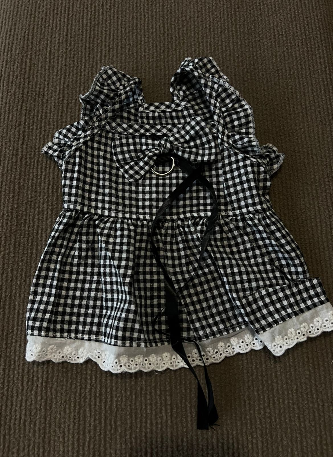 VESTIDOS CUADROS NEGROS