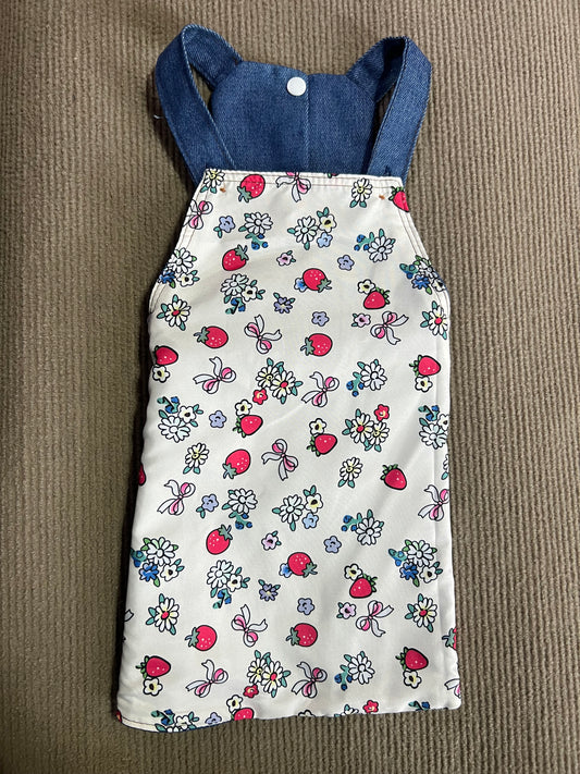 VESTIDO REVERSIBLE CEREZA