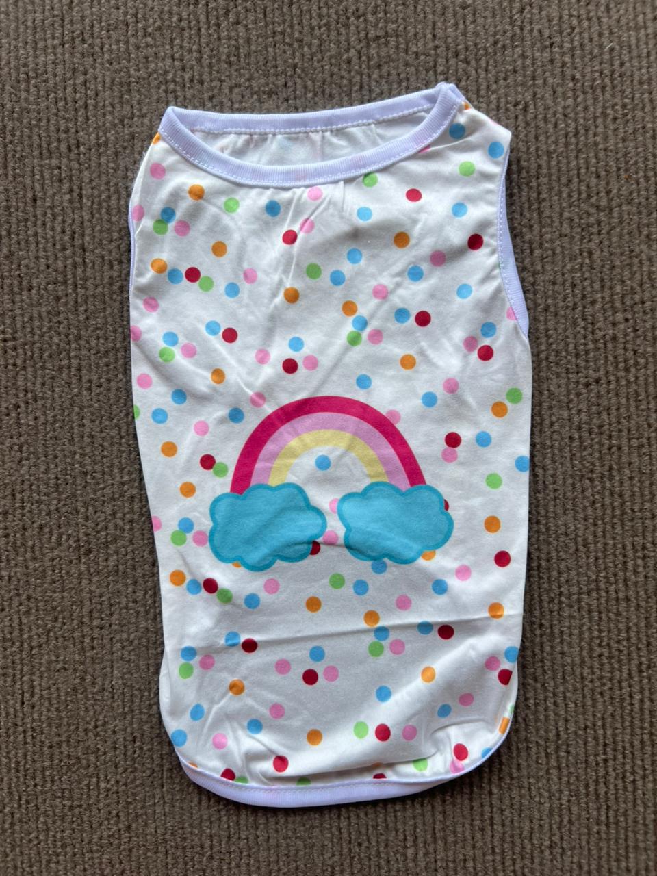 CAMISETA SIN MANGA ARCOIRIS
