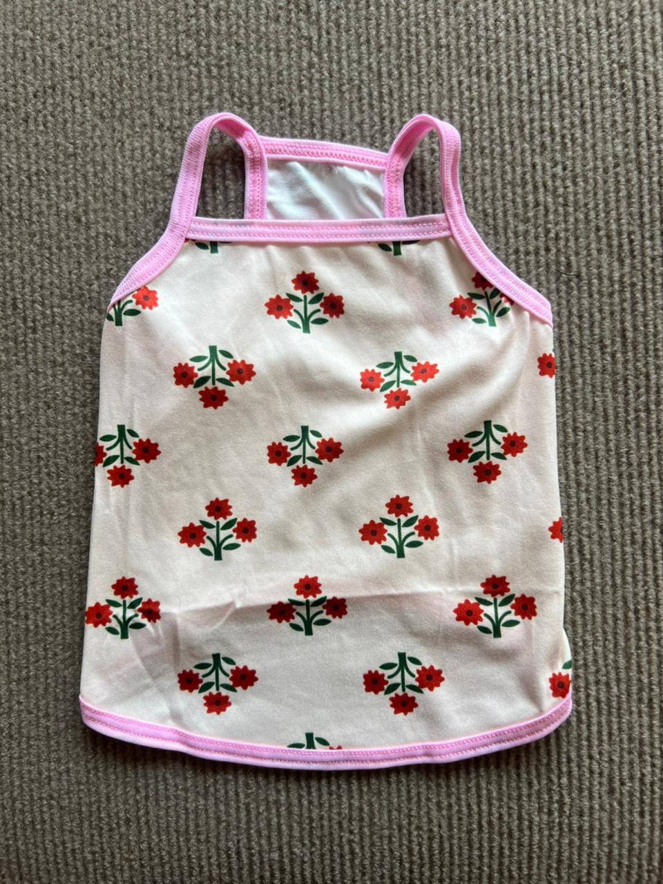 CAMISA TIRANTE FLOR