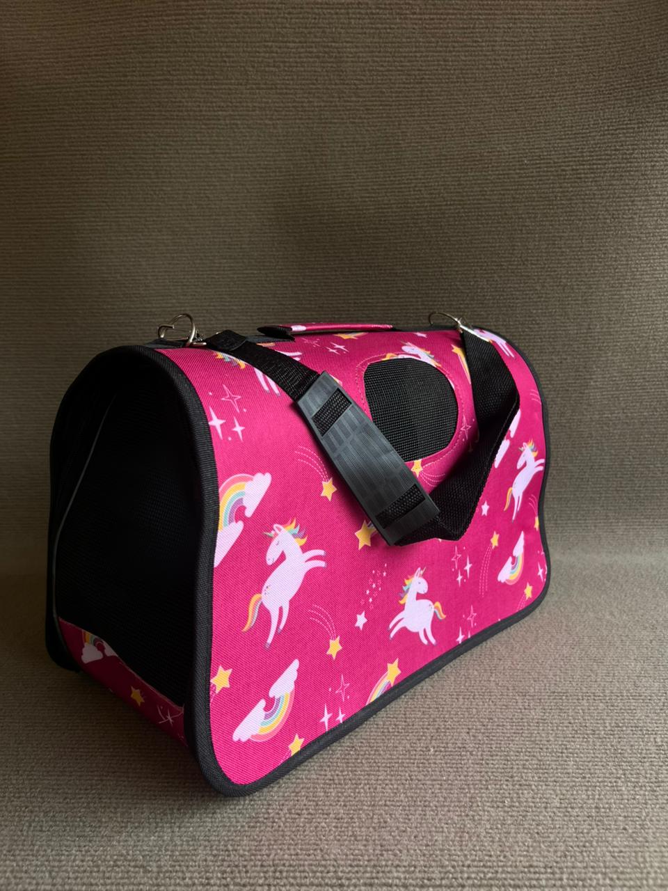 TRANSPORTADORA UNICORNIO ROSA