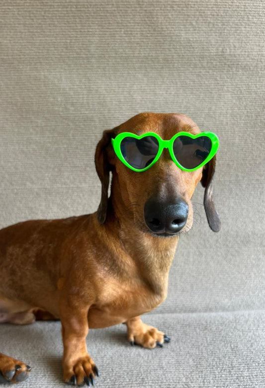 ANTEOJO CORAZON VERDE