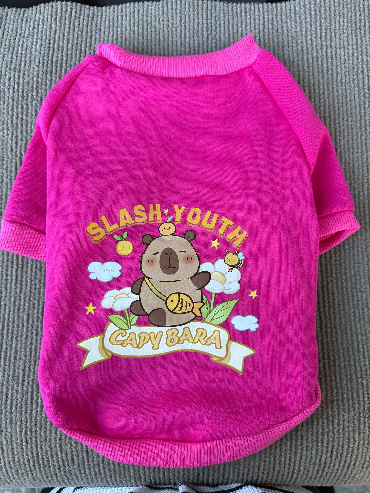 ABRIGO CAPIBARA ROSA