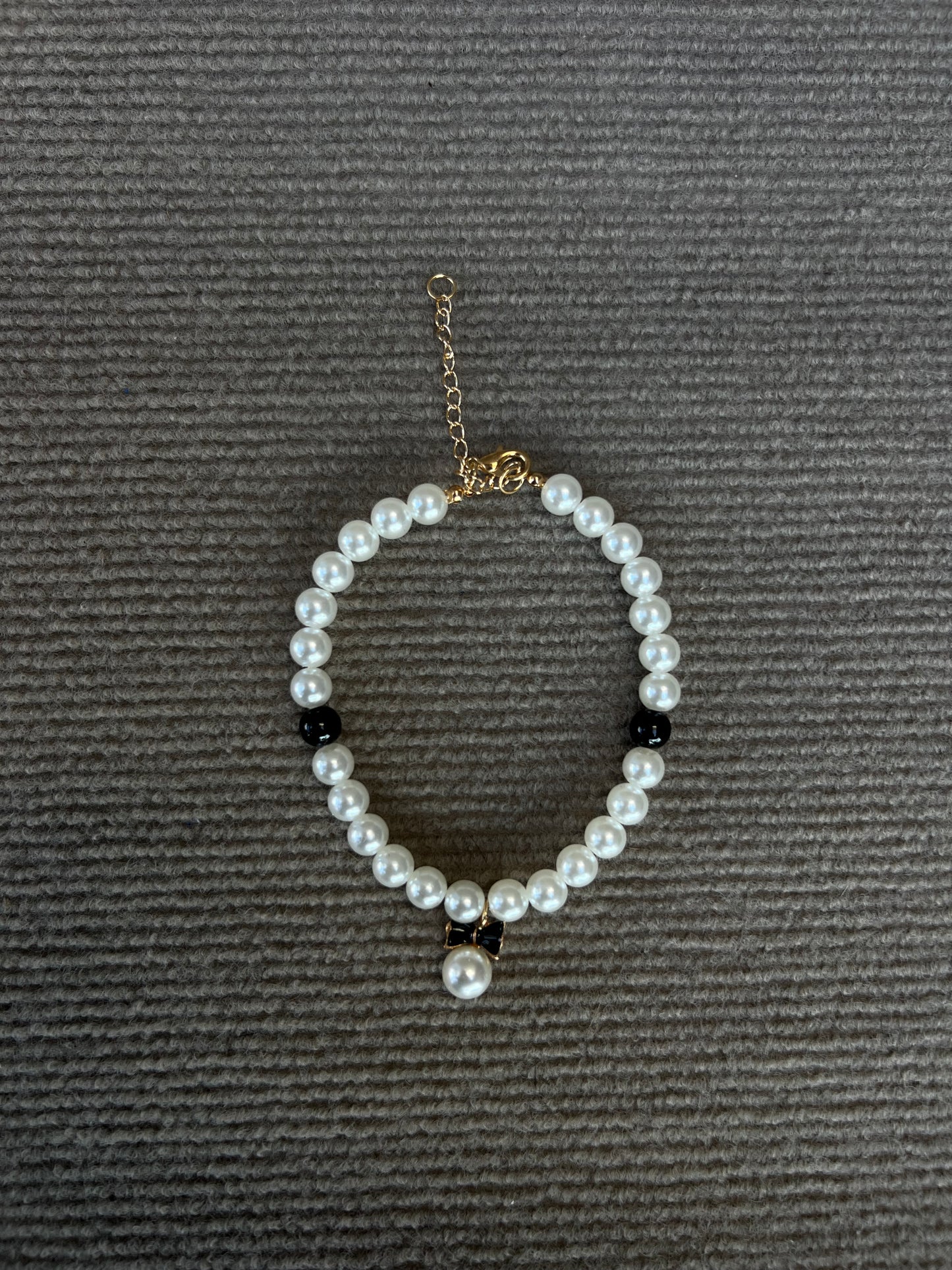 COLLAR DE PERLAS CON NEGRO