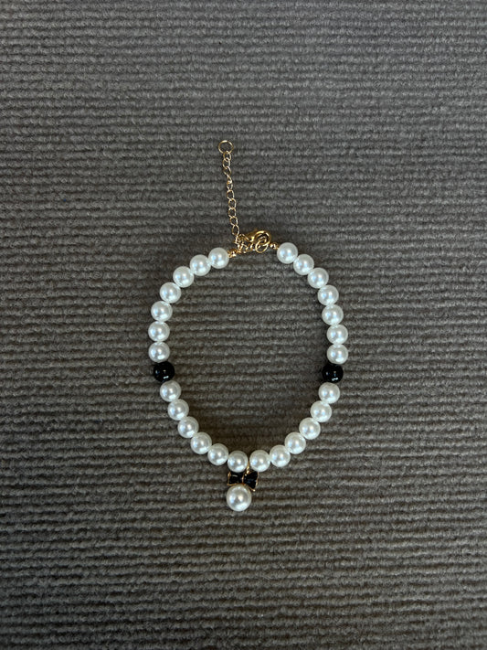 COLLAR DE PERLAS CON NEGRO
