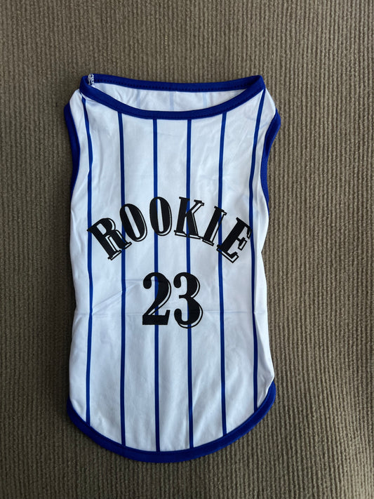 CAMISETA SIN MANGA 23 AZUL