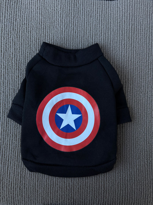 ABRIGO CAPITÁN AMÉRICA NEGRAS