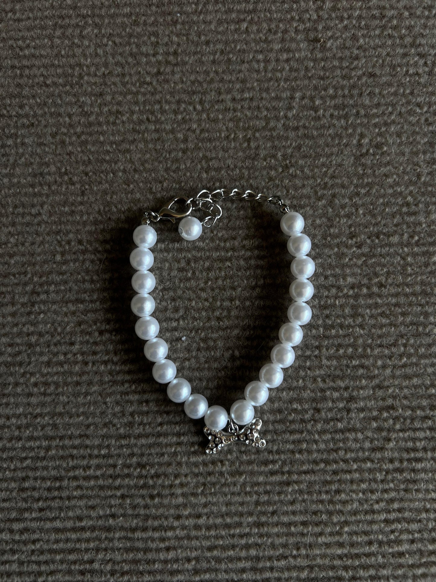 COLLAR PERLAS BLANCO