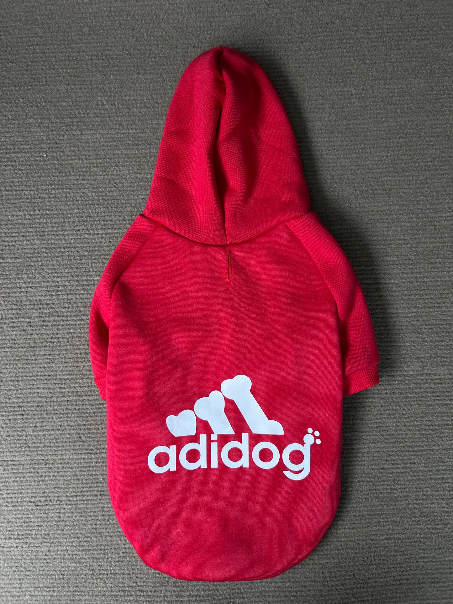 HOODIE ADIDOG ROJO TALLA PLUS