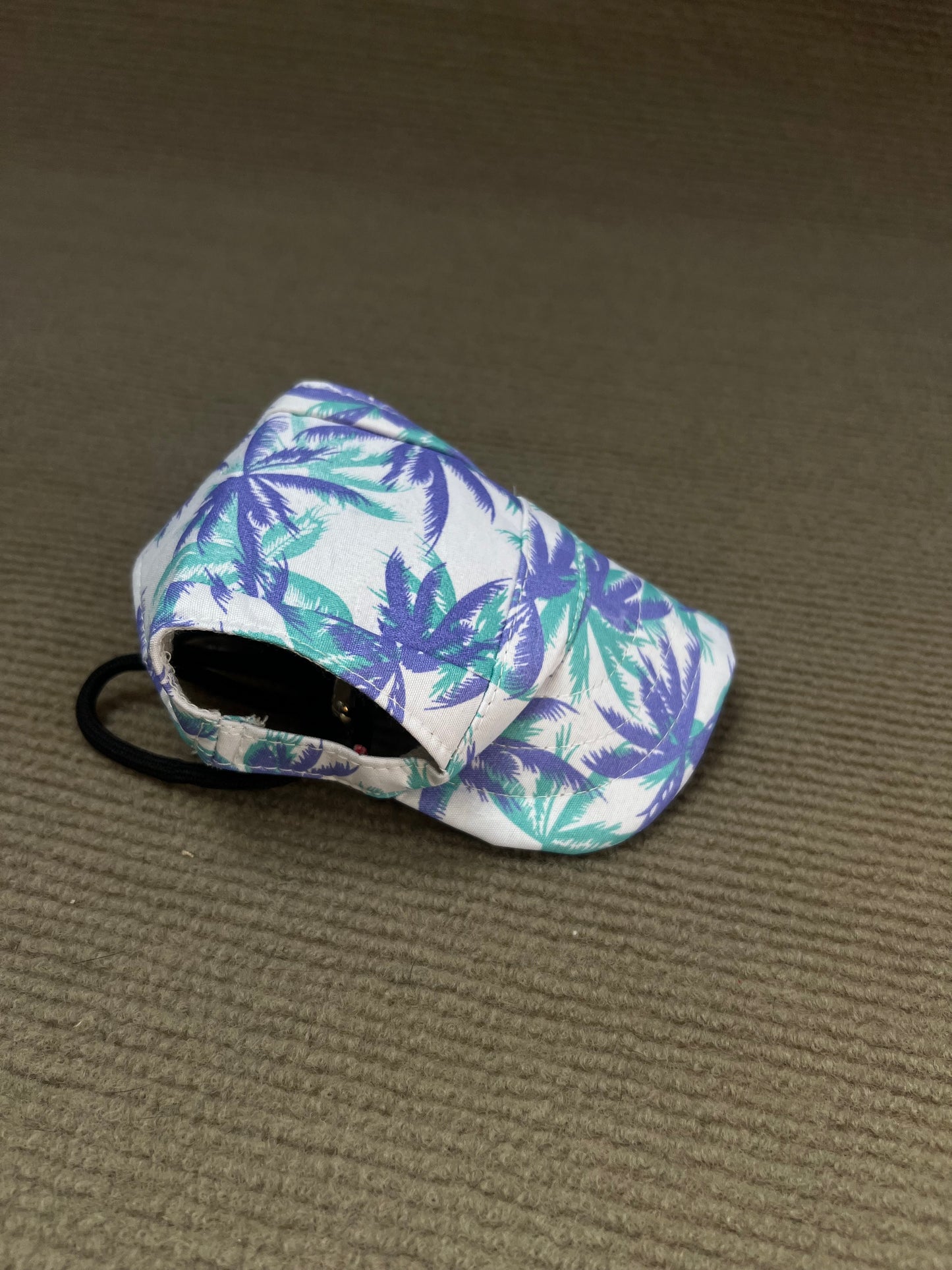 GORRA LILA CON TURQUESA