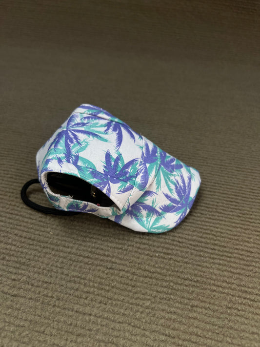 GORRA LILA CON TURQUESA