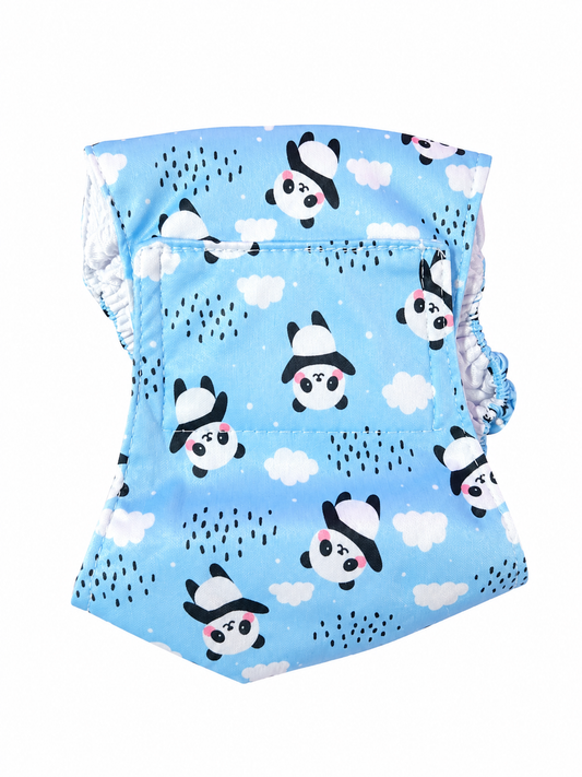 PAÑAL REUTILIZABLE DE PANDA PARA MACHO
