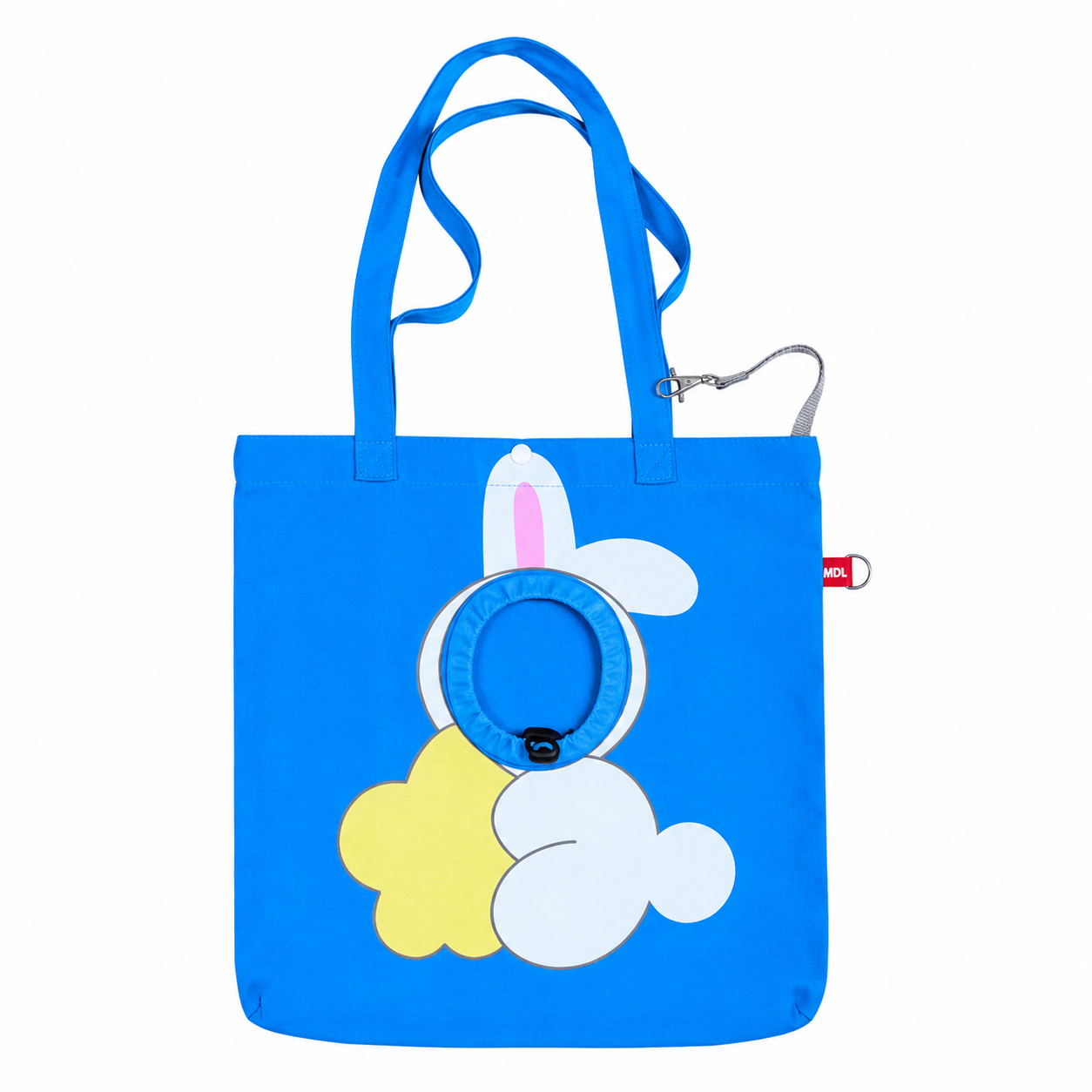 BOLSO CARGADOR AZUL PARA GATO O CACHORRO