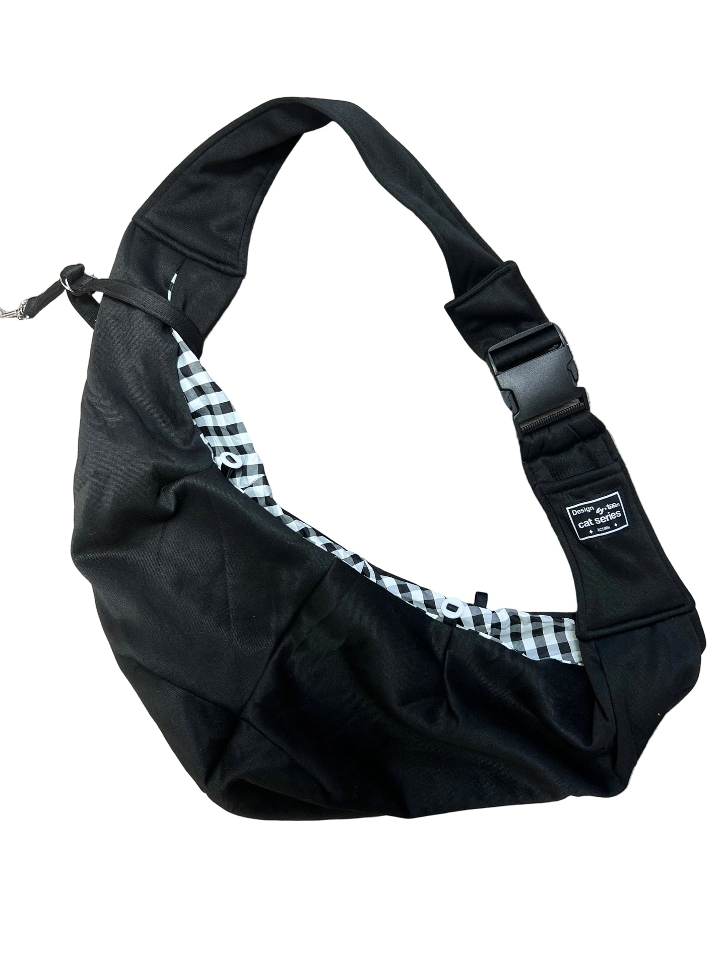 BOLSO CARGADOR NEGRO