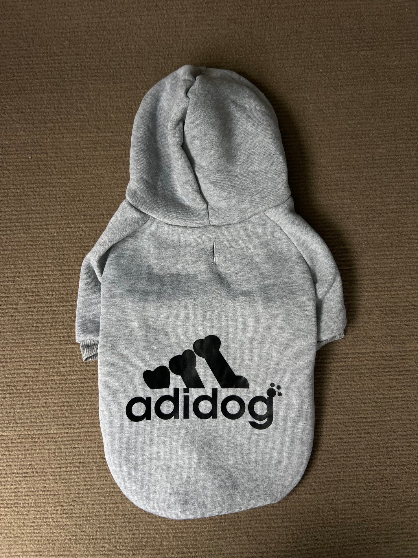 HOODIE ADIDOG GRIS TALLA PLUS