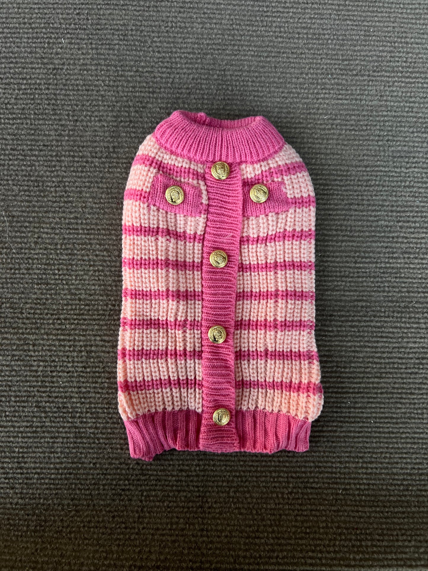 SUÉTER TEJIDO ROSADO