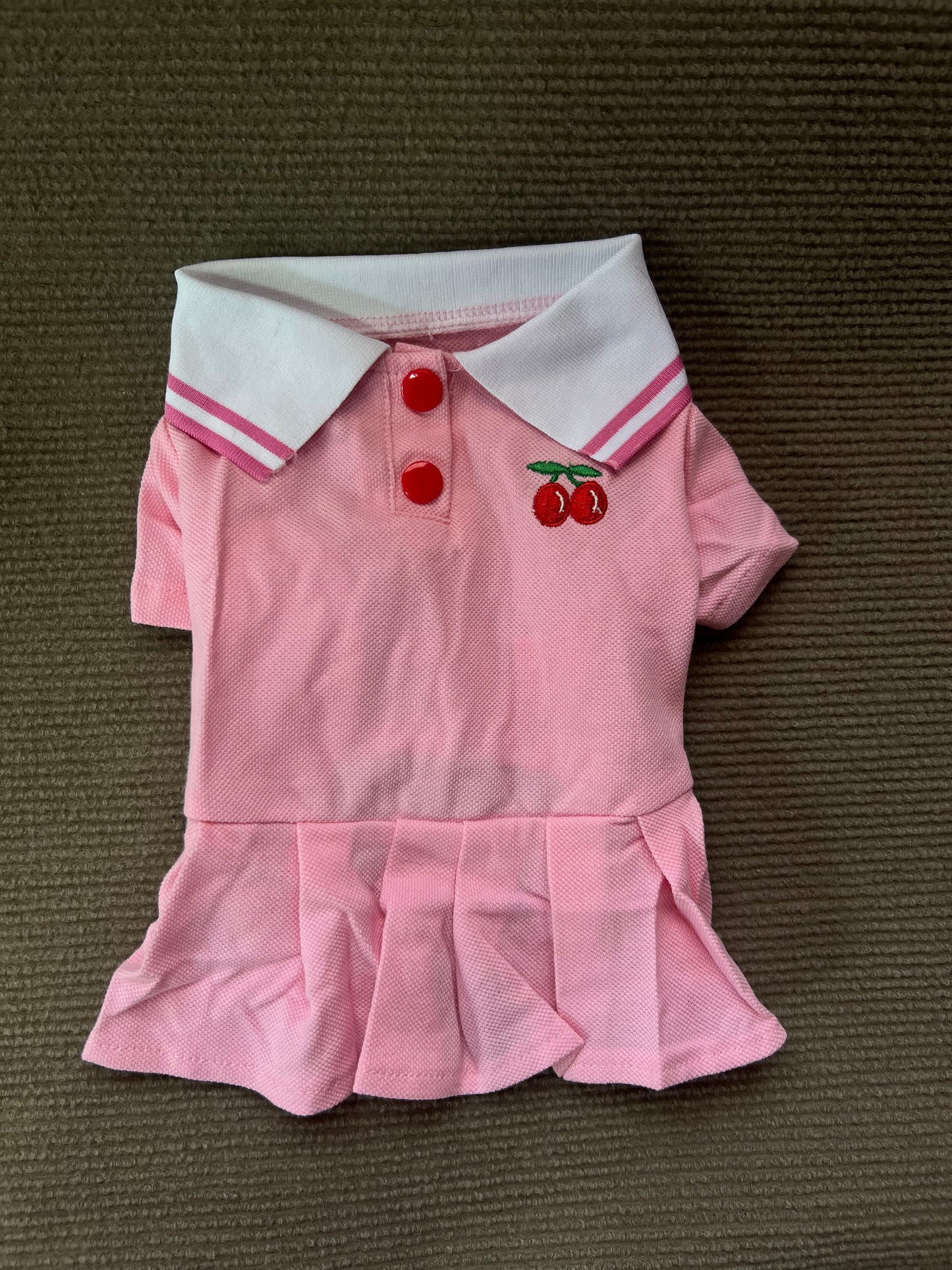 VESTIDO DEPORTIVO CEREZA