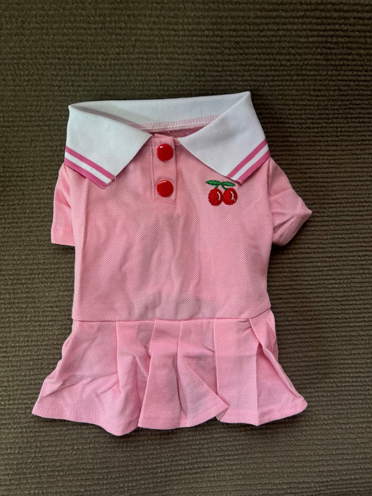 VESTIDO DEPORTIVO CEREZA