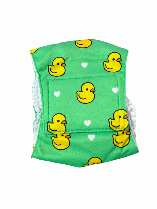 PAÑAL REUTILIZABLE DE PATITOS PARA MACHO