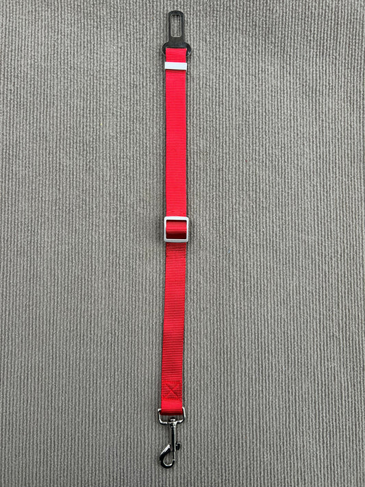 CINTURÓN DE SEGURIDAD ROJA