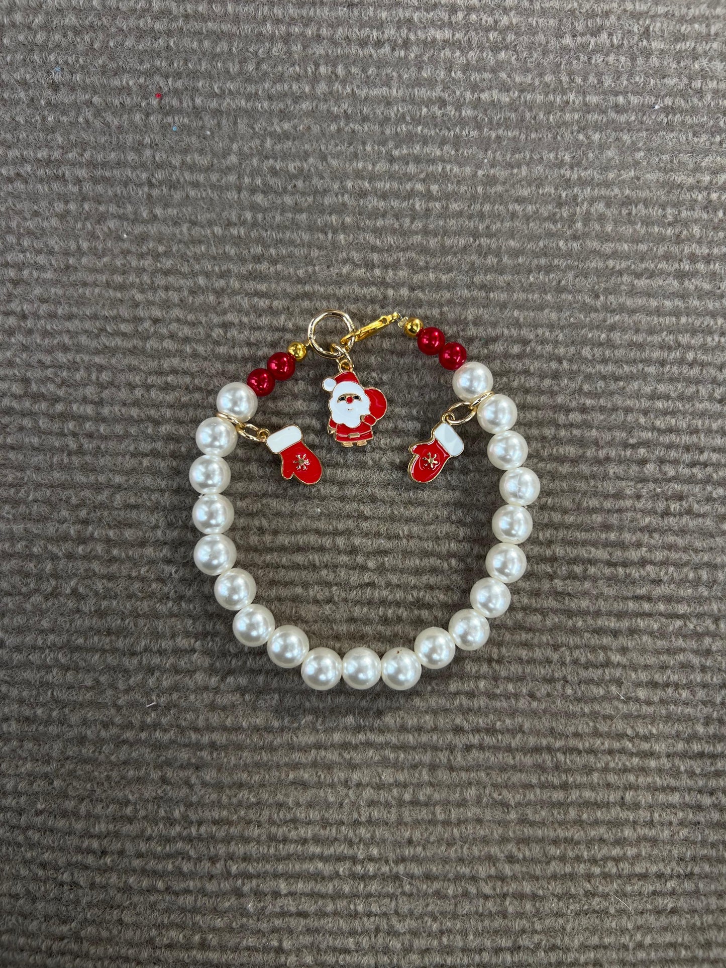 COLLAR NAVIDEÑO BLANCO