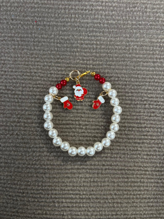 COLLAR NAVIDEÑO BLANCO