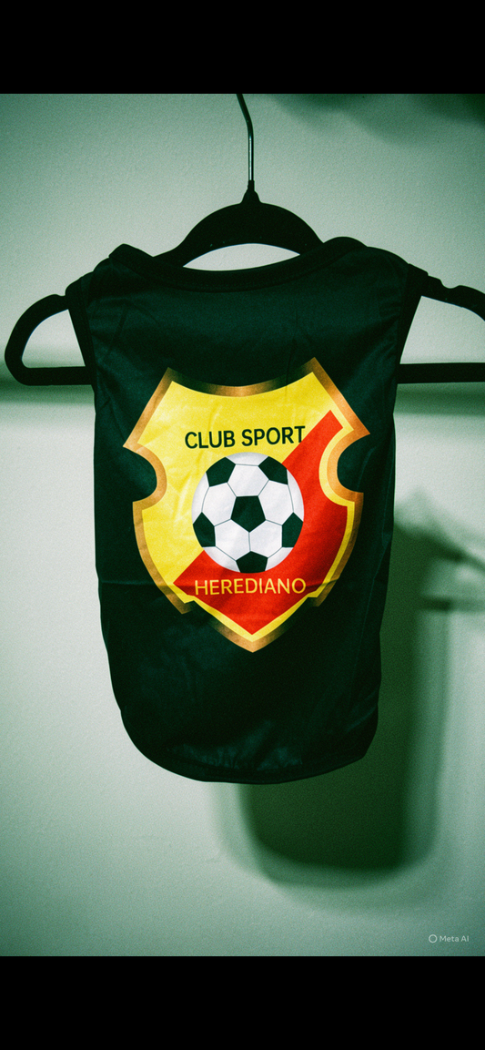 CAMISETA SIN MANGAS HEREDIA NEGRA