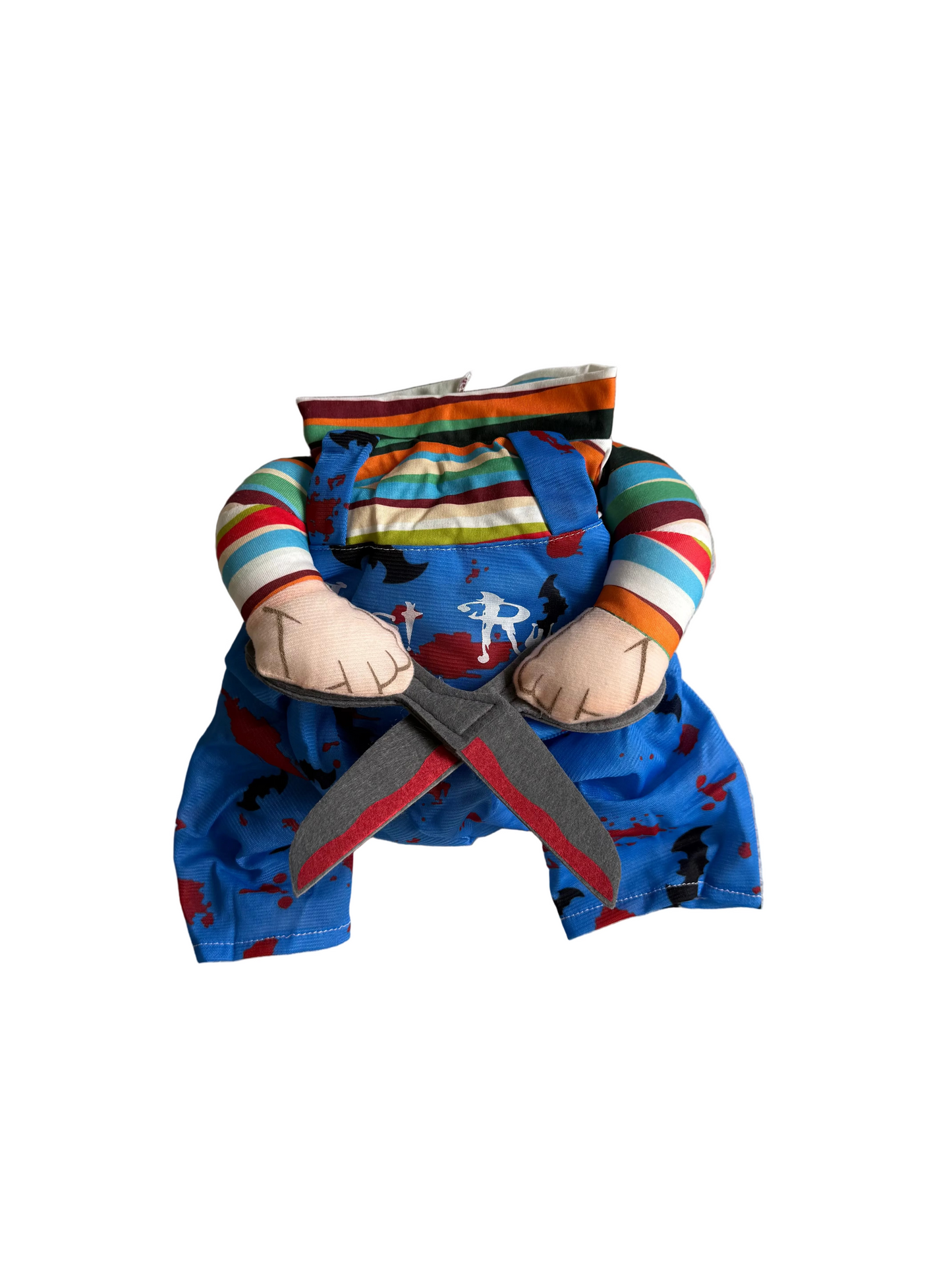 TRAJE DE CHUCKY TIJERAS