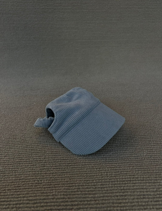 GORRA CORDUROY GRIS AZULADO