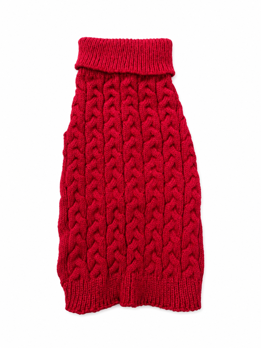 ABRIGO TEJIDO ROJO