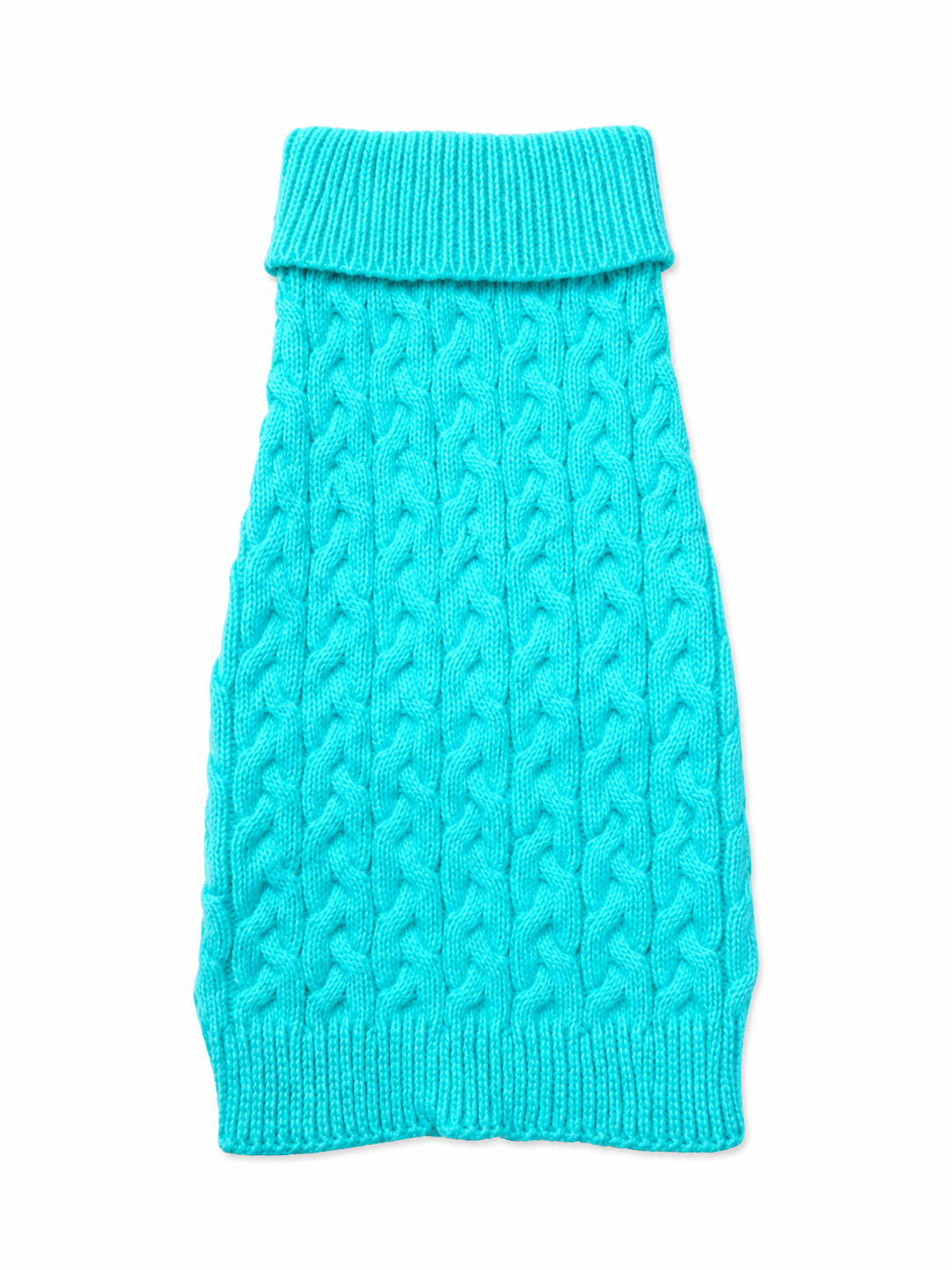 ABRIGO TEJIDO VERDE MENTA