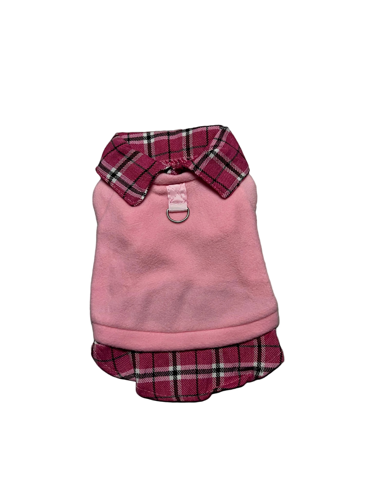 CAMISA ROSADA CON CUADROS
