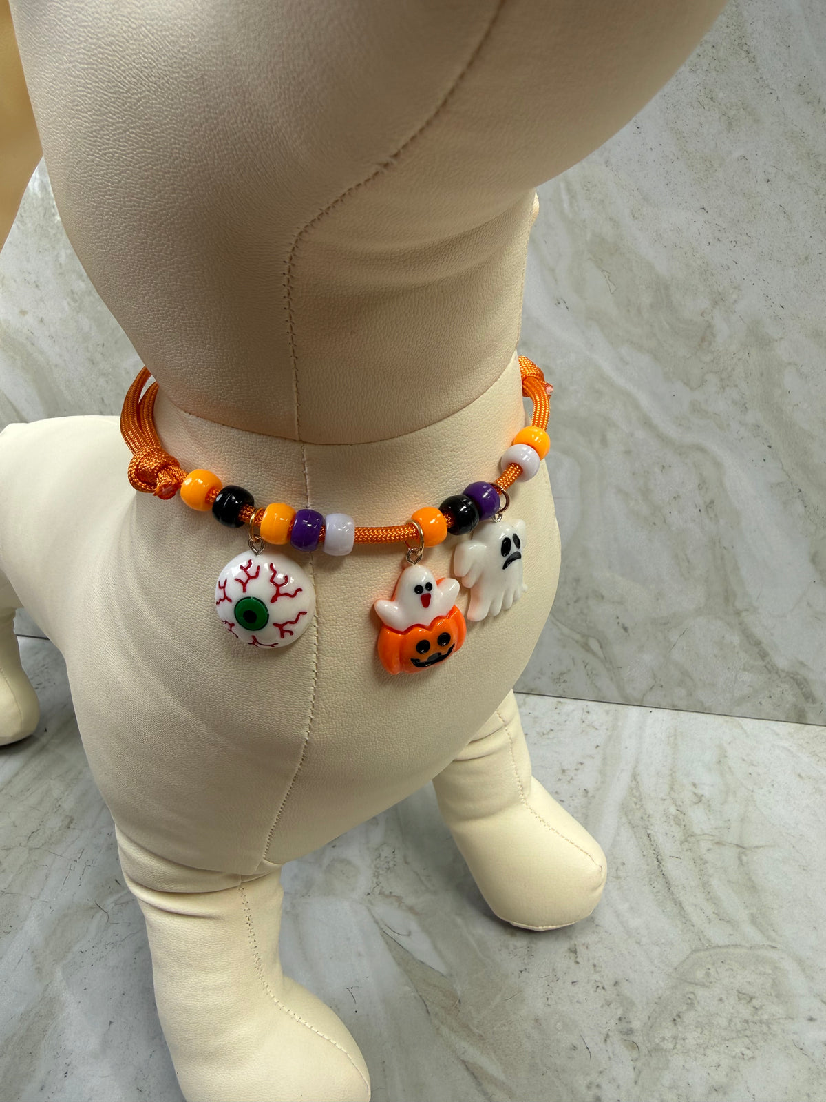 COLLAR AJUSTABLE NARANJA