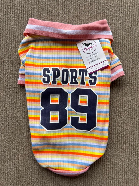DEPORTIVA 89 ROSA Y NARANJA