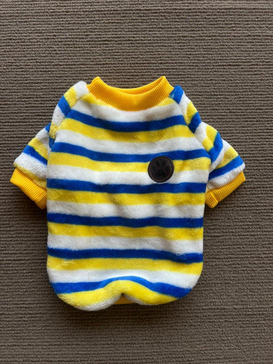 ABRIGO RAYA AMARILLA AZUL