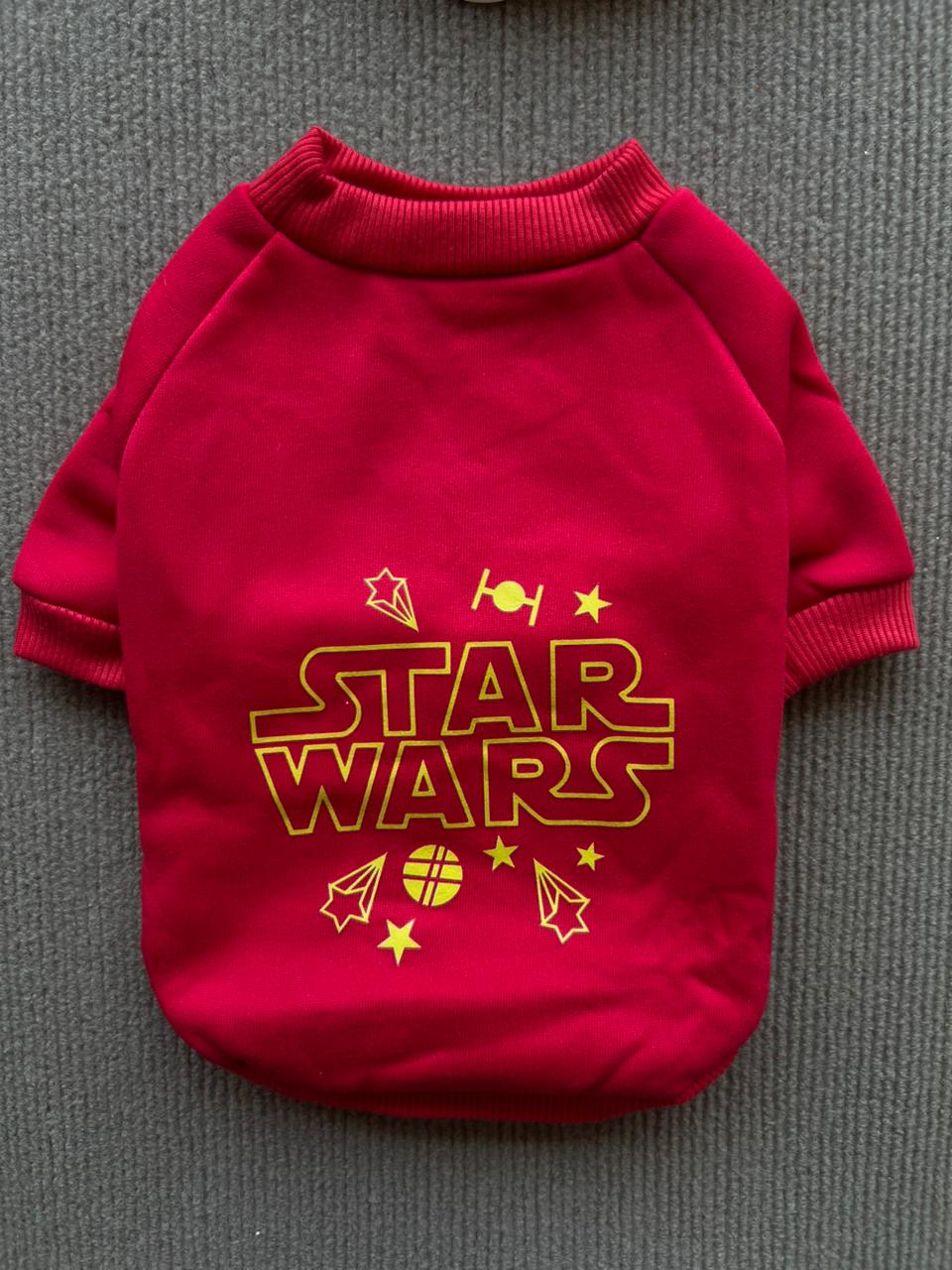 ABRIGO STAR WARS ROJO
