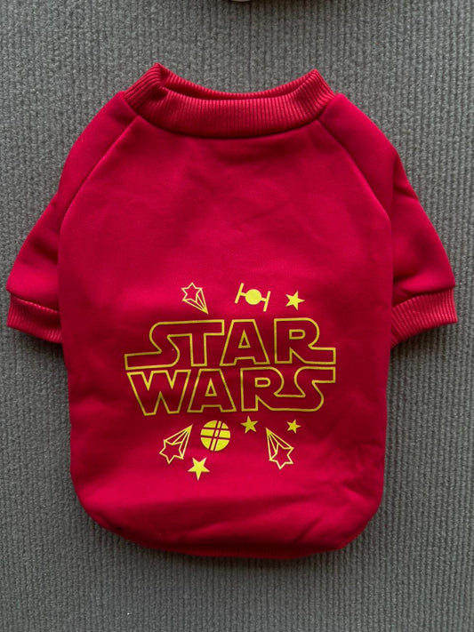 ABRIGO STAR WARS ROJO