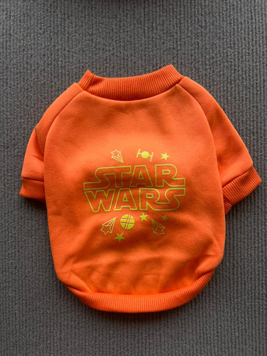 ABRIGO STAR WARS NARANJA