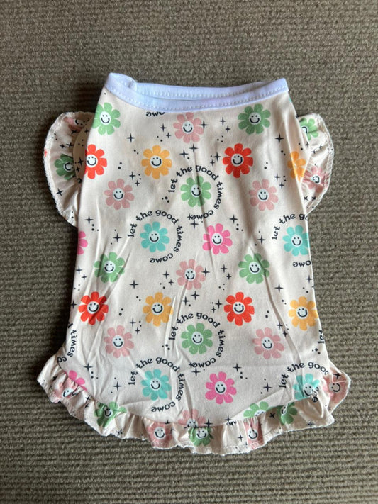 BLUSA FLORES COLOR
