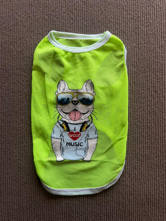 CAMISETA WOOF VERDE