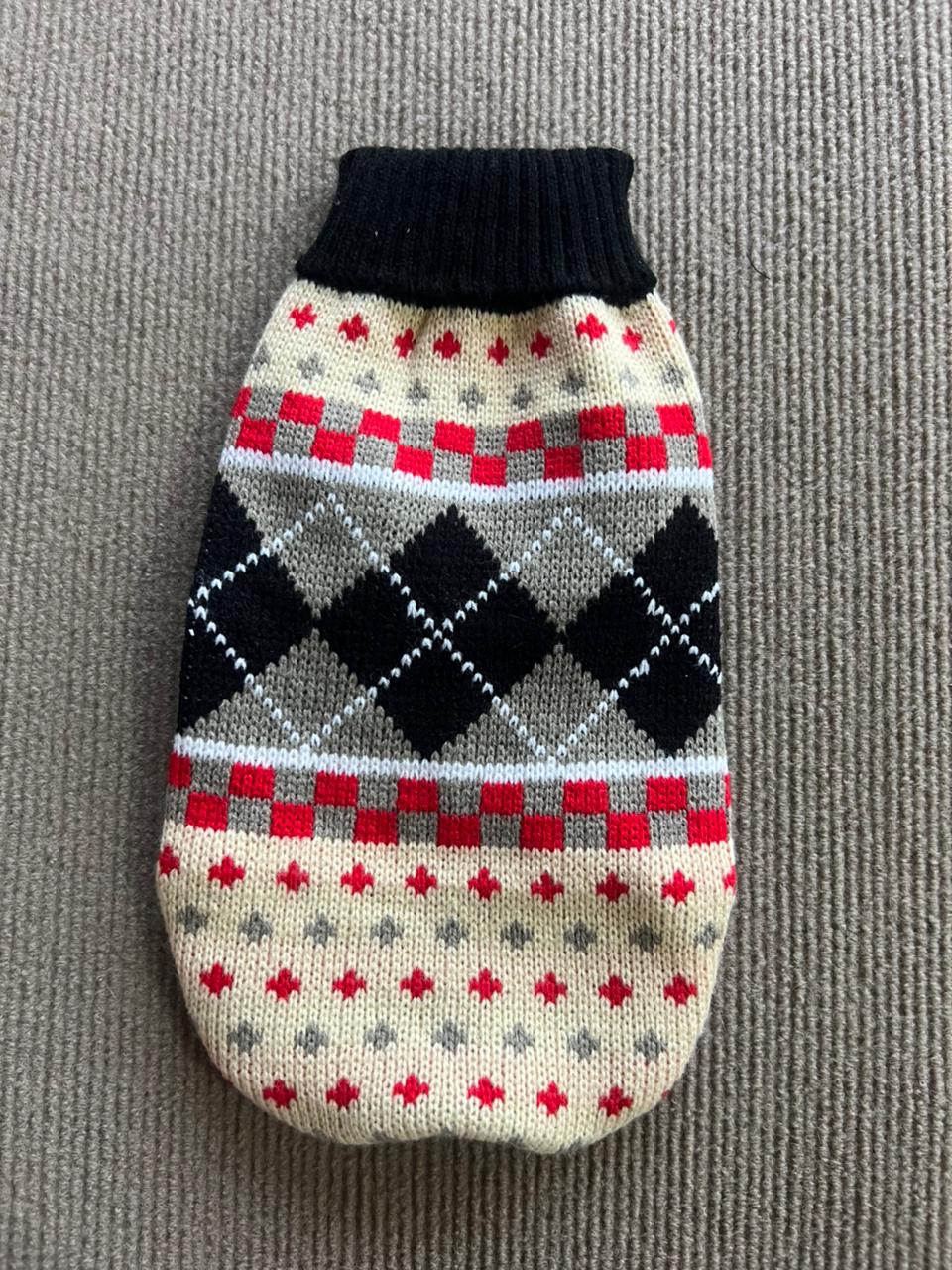 ABRIGO TEJIDO PUNTO BEIGE