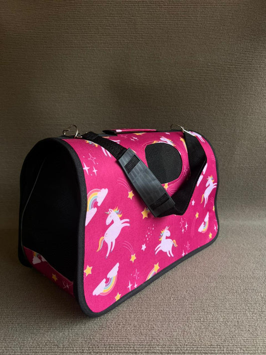TRANSPORTADORA UNICORNIO ROSA