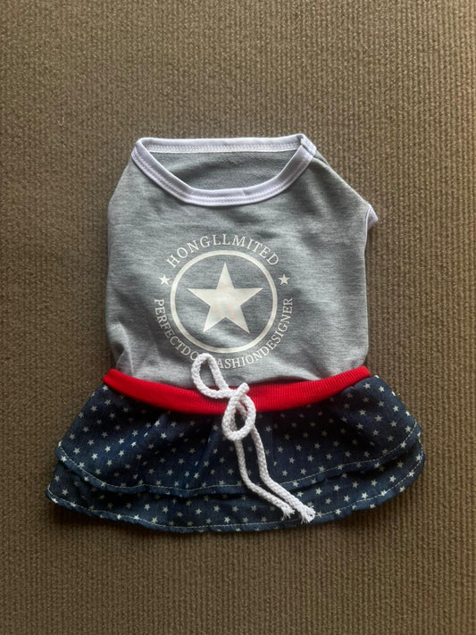 VESTIDO ESTRELLA BLANCA