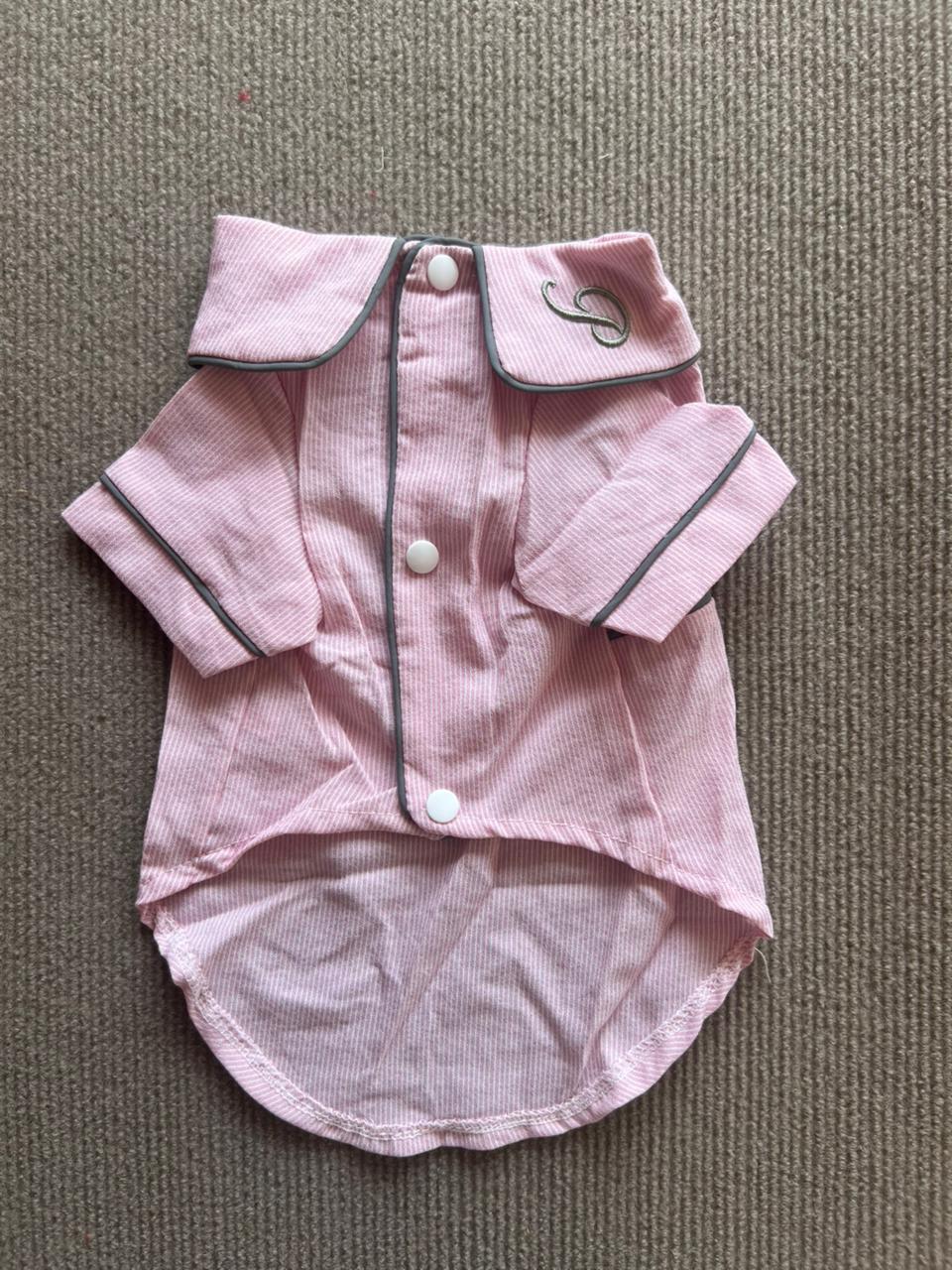 PIJAMA BROCHES ROSA