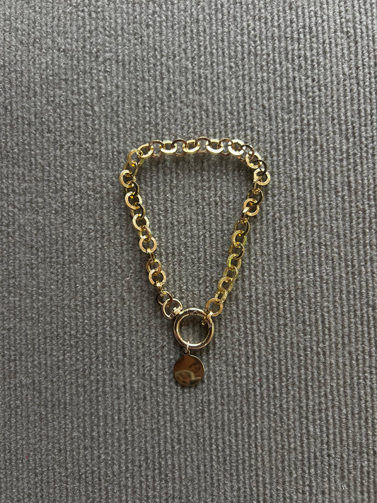COLLAR ARO DORADO