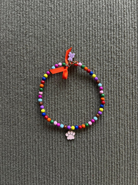 COLLAR PATITA ROSA