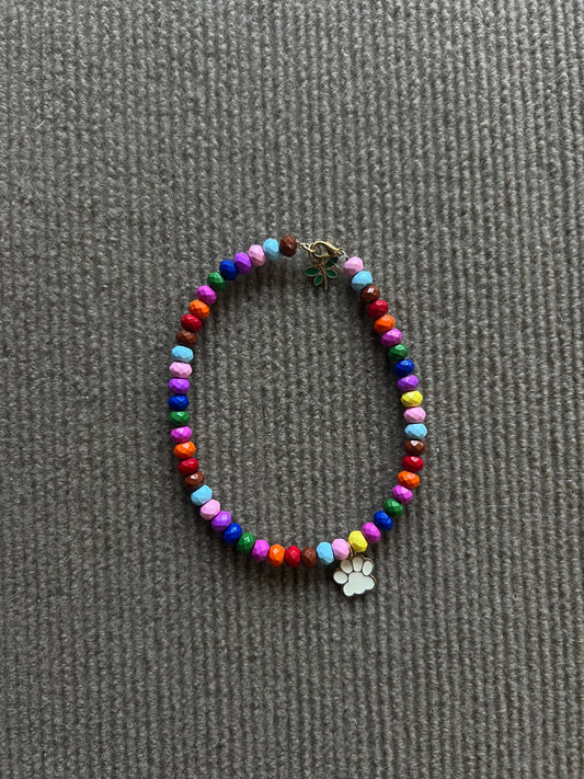 COLLAR COLORES HUELLA BLANCA