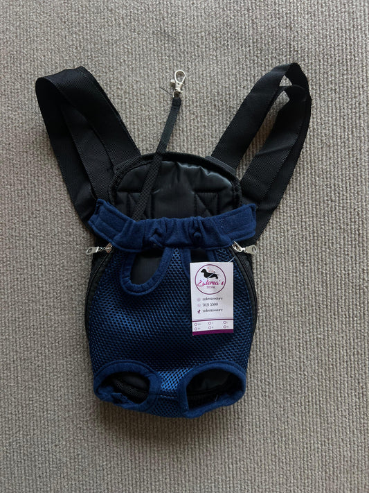 BOLSO CARGADOR FRENTE AZUL