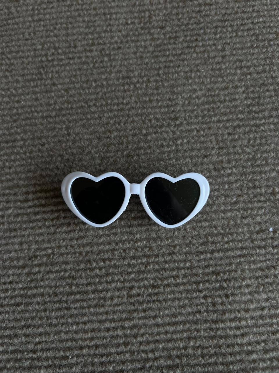 ANTEOJO CORAZON BLANCO