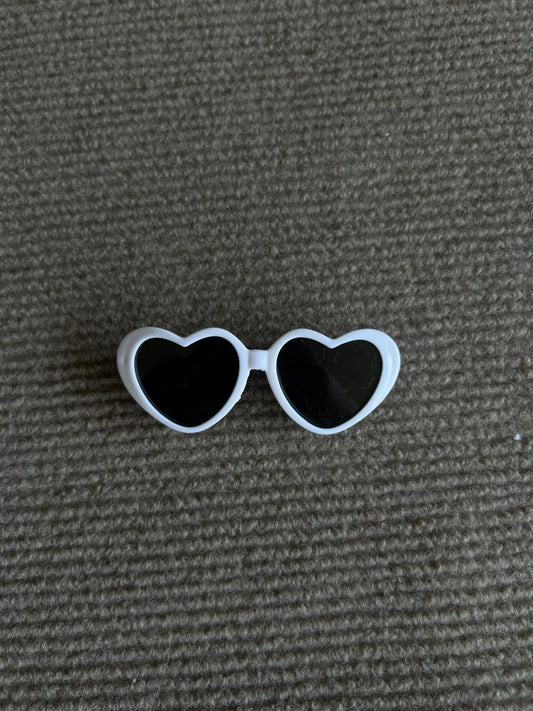 ANTEOJO CORAZON BLANCO